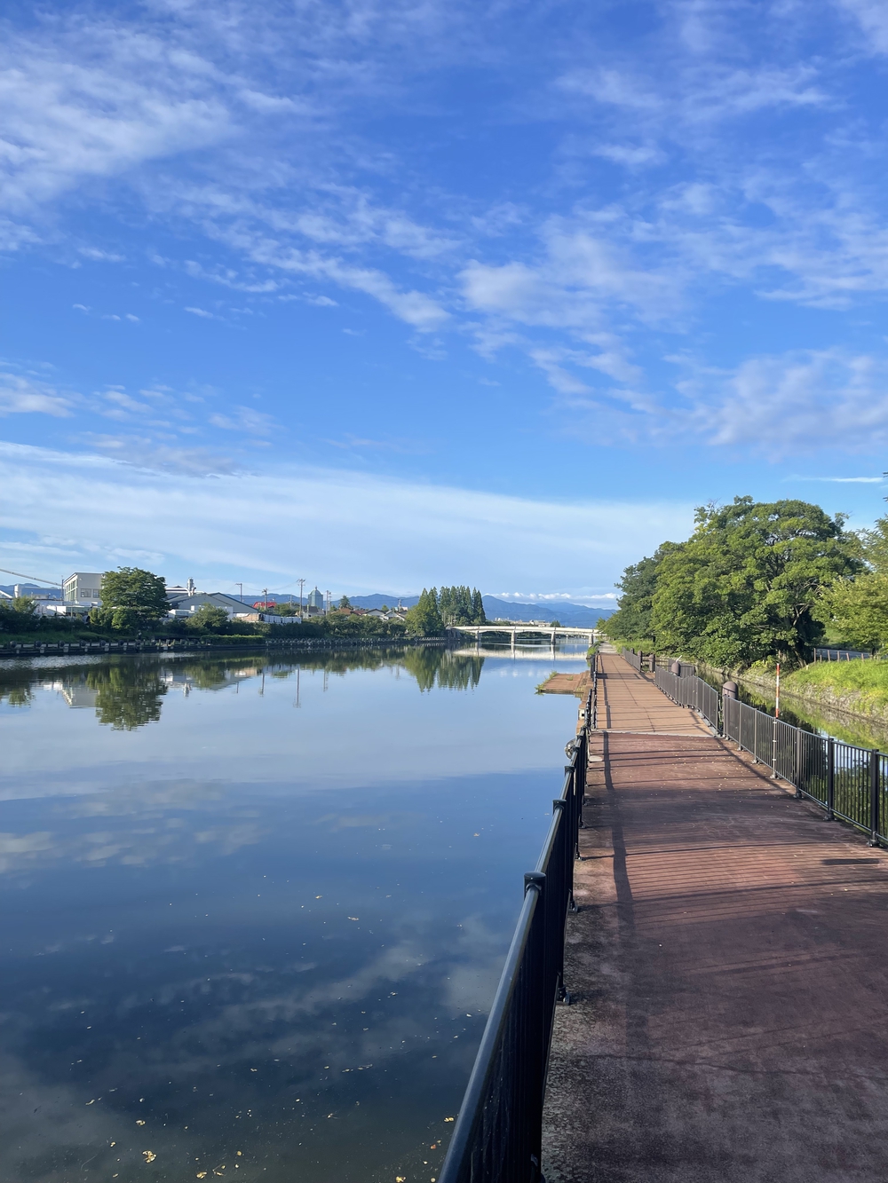 富山駅から神通川〜富岩運河　ランニングコースの写真3