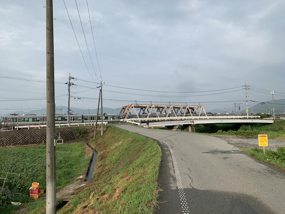 京都　亀岡　保津川(大堰川)で少し涼しい朝ラン　10kmの写真3