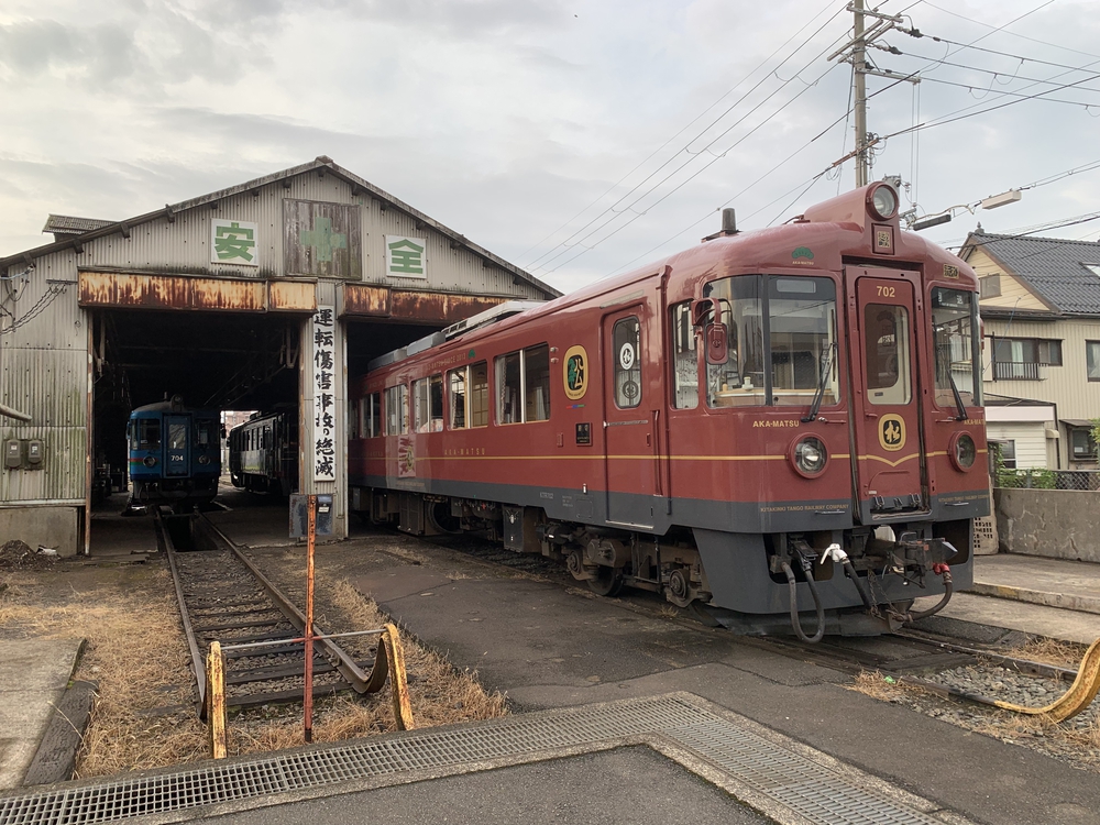 西舞鶴の早朝　河川敷ランと観光列車の写真4