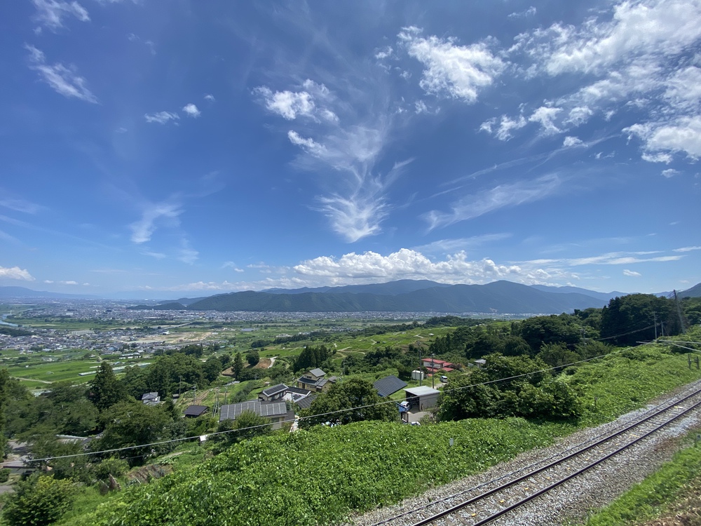 姨捨の棚田の絶景とご褒美蕎麦ラン♪の写真5