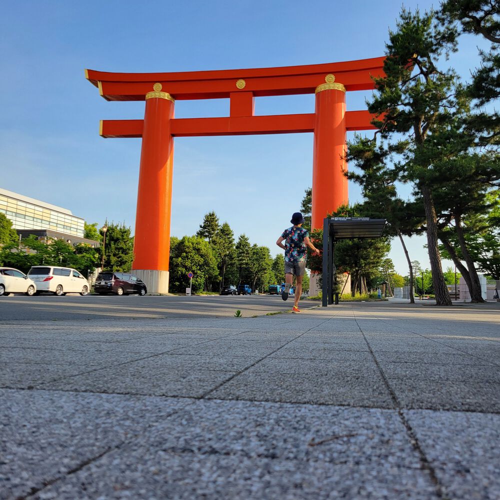 琵琶湖から京都嵐山への写真3