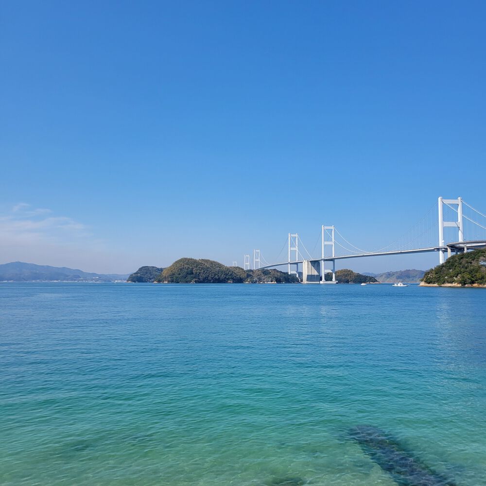 しまなみ海道ランニング　四国側の写真4