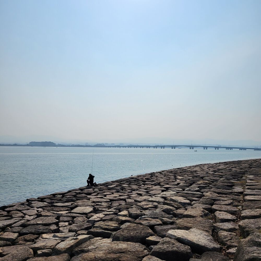 南湖一周フルマラソンコースの写真3