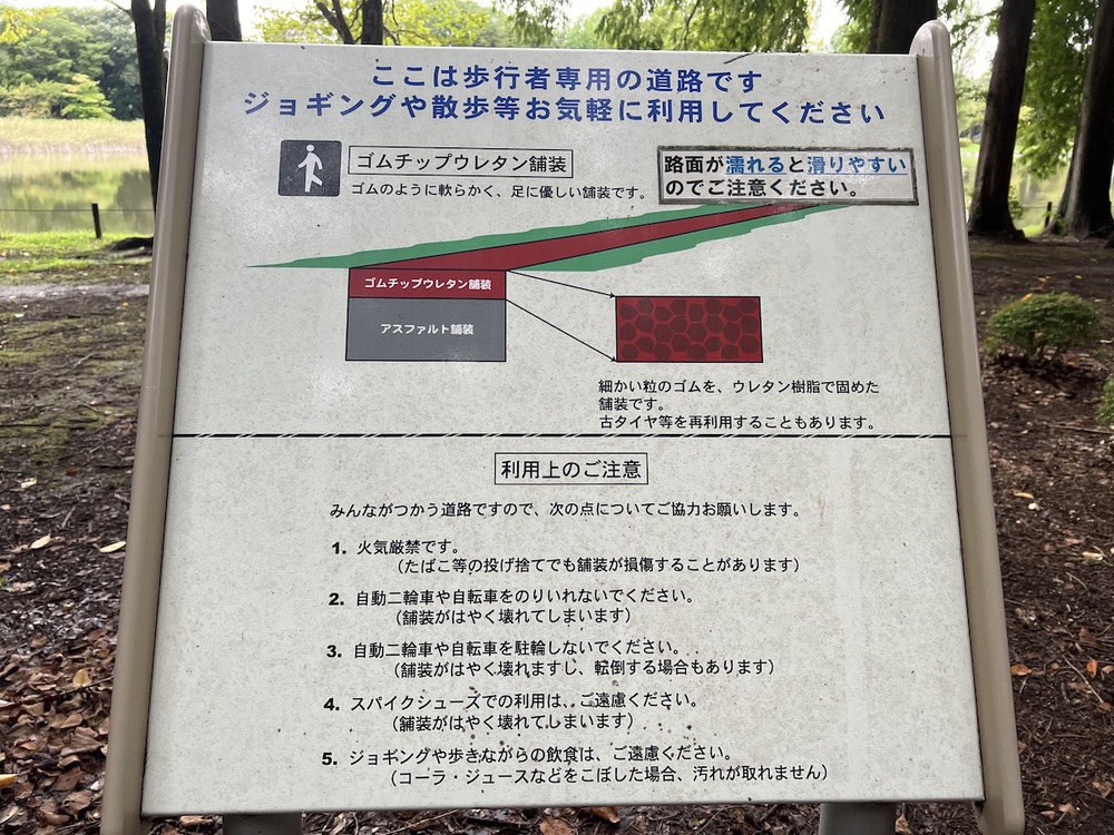 3種類の周回コース＋αが選べる洞峰公園の写真3