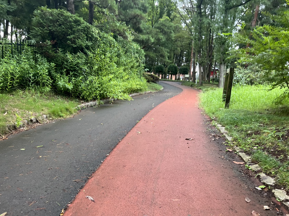 1周の周回コースがある赤塚公園の写真3