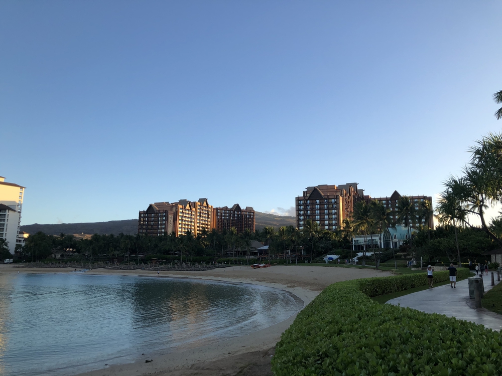 Ko Olina ラグーンをリゾートランニング往復4キロの写真3