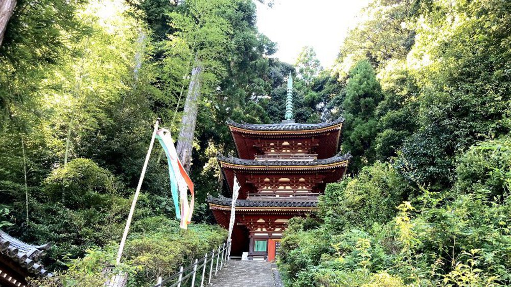 【矢田丘陵】縦走して法隆寺への写真29