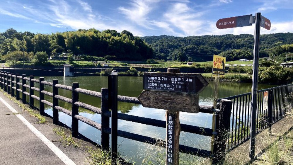 【矢田丘陵】縦走して法隆寺への写真33