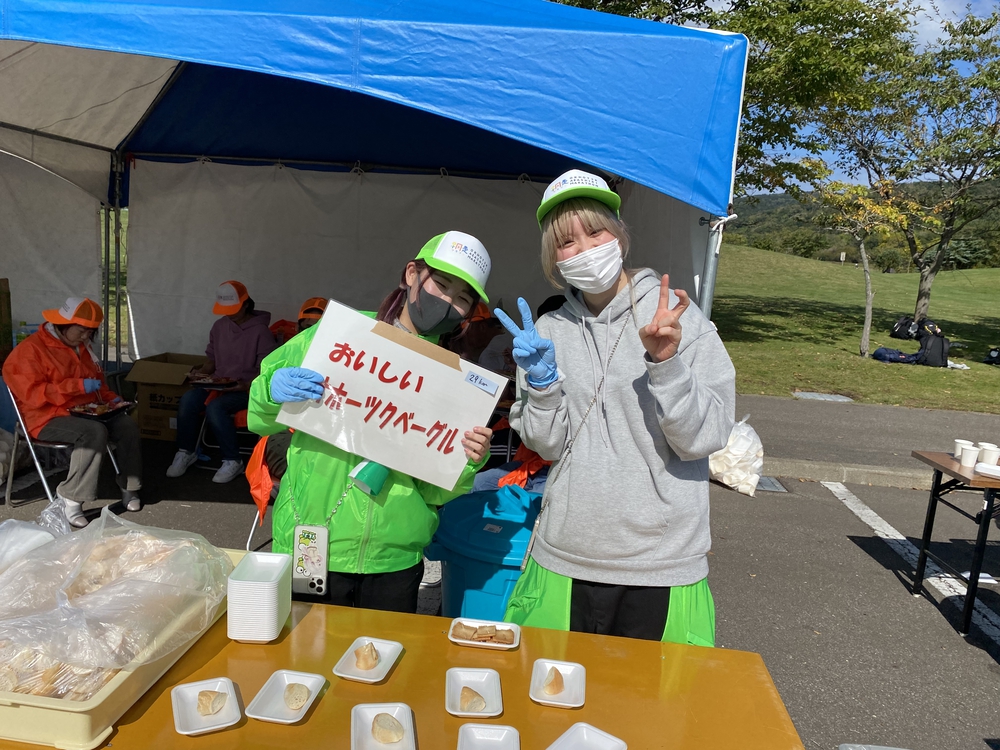 オホーツク網走マラソンのコース（　　最高に素敵なコースです）の写真5