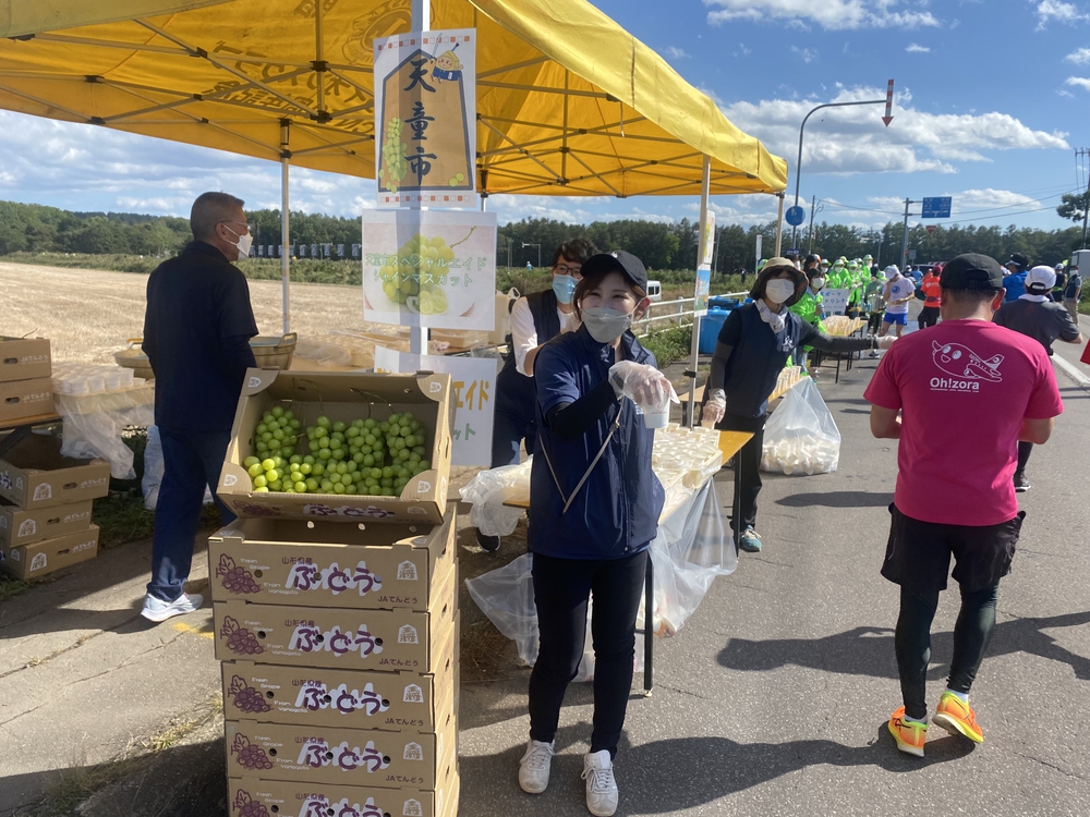 オホーツク網走マラソンのコース（　　最高に素敵なコースです）の写真11