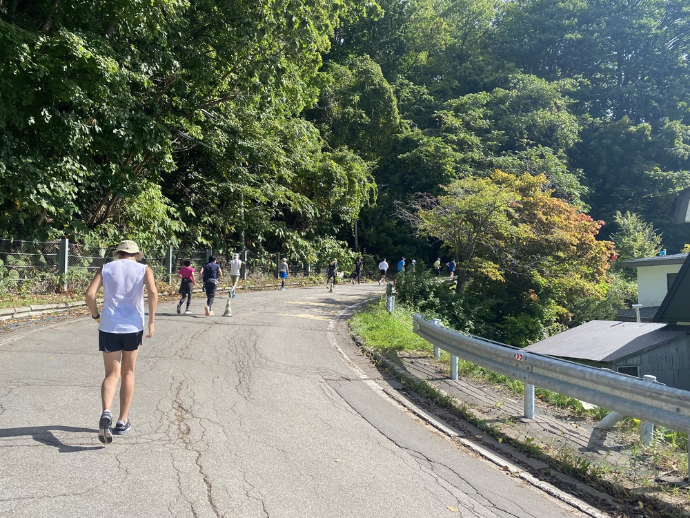 オホーツク網走マラソンのコース（　　最高に素敵なコースです）の写真16