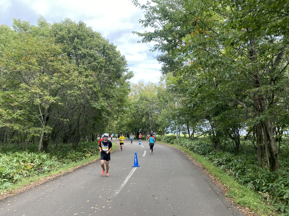 オホーツク網走マラソンのコース（　　最高に素敵なコースです）の写真22