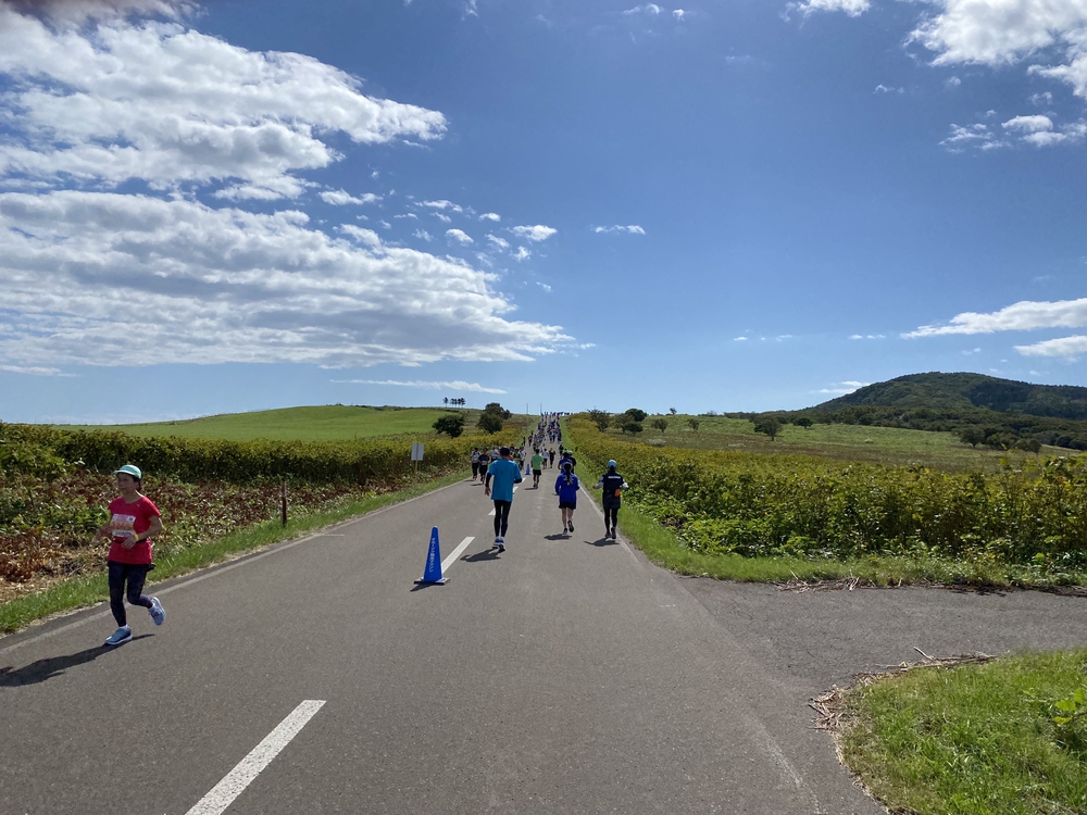 オホーツク網走マラソンのコース（　　最高に素敵なコースです）の写真39