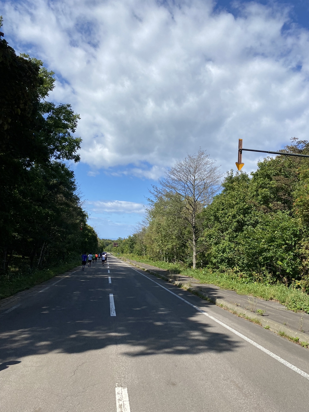 オホーツク網走マラソンのコース（　　最高に素敵なコースです）の写真40