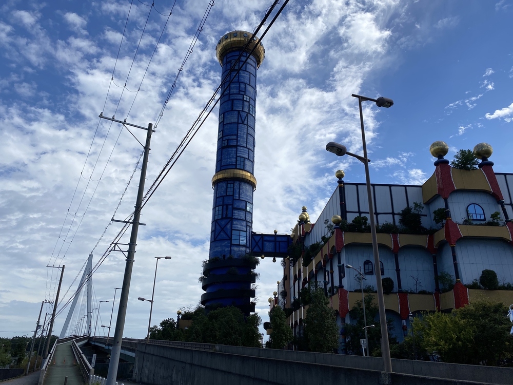 舞洲から北港を経て淀川堤防を走るコースの写真4