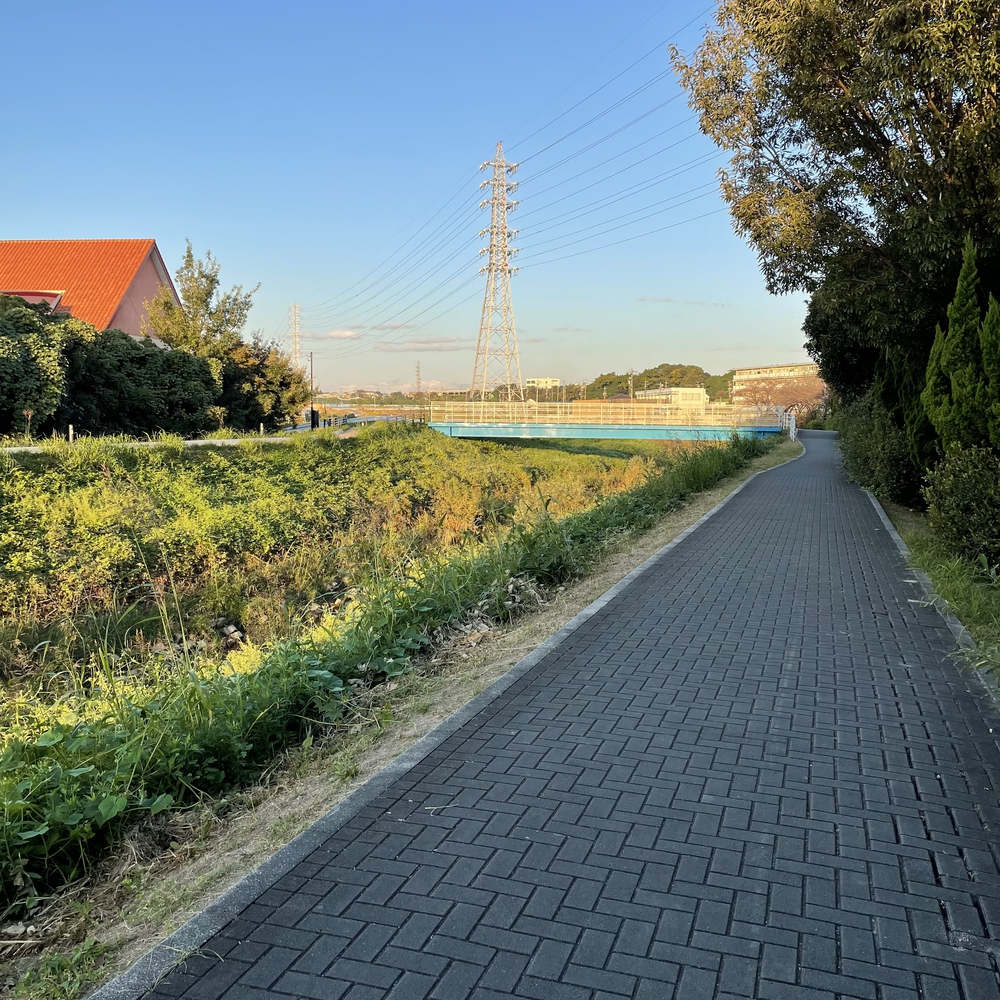 あいち健康の森と石ヶ瀬川沿いを走る5kmの写真6