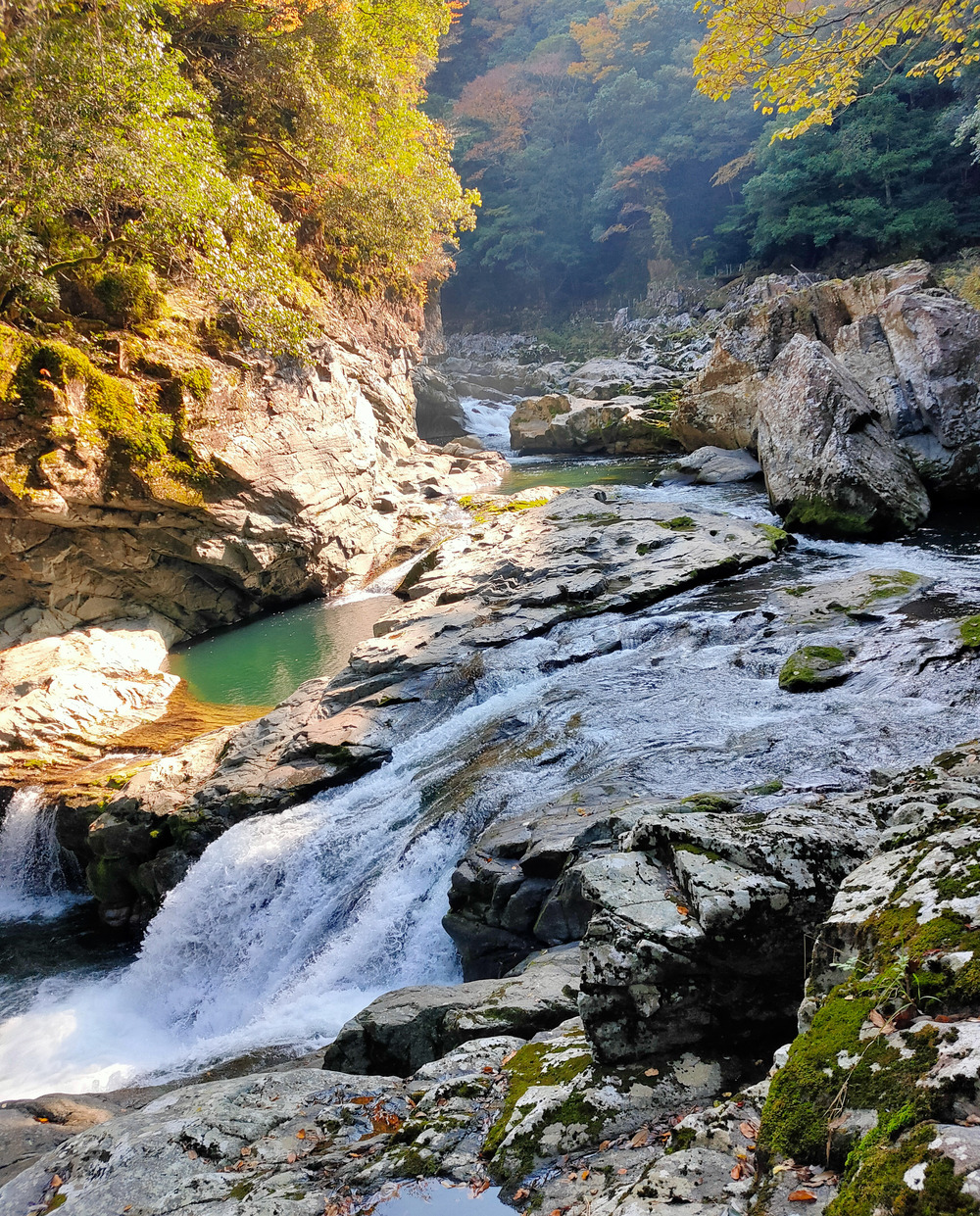 国指定名将 長門峡をRUNTRIPの写真3