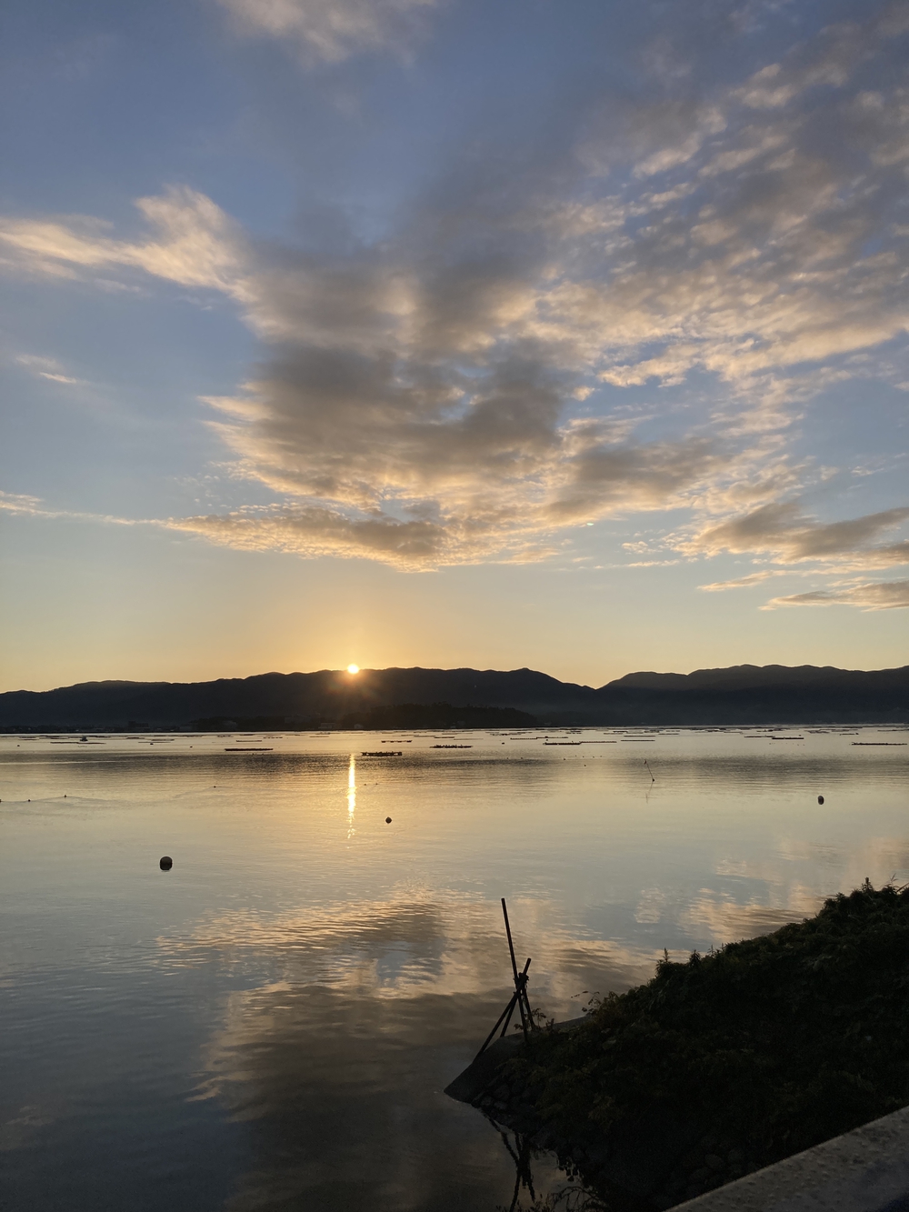 加茂湖3/4周+トキの森公園を通る絶景コースの写真5