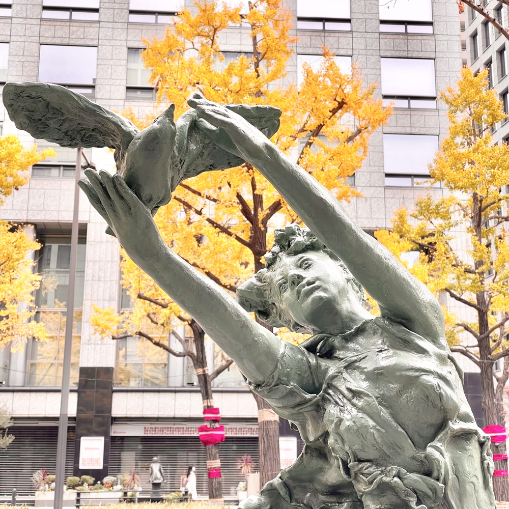 難波から大阪市役所まで商店街と御堂筋を走るの写真7