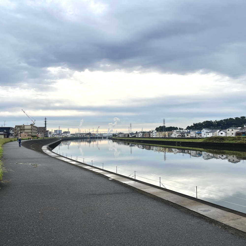 川沿い緑道つなぎ景色の変化を楽しむ街ラン周回20kmの写真3
