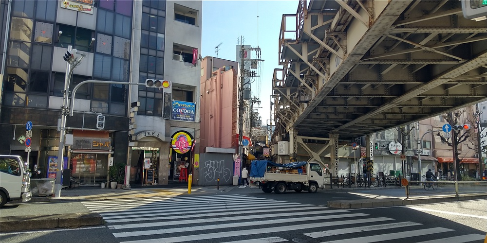 大阪環状線に沿ってジョギングの写真3