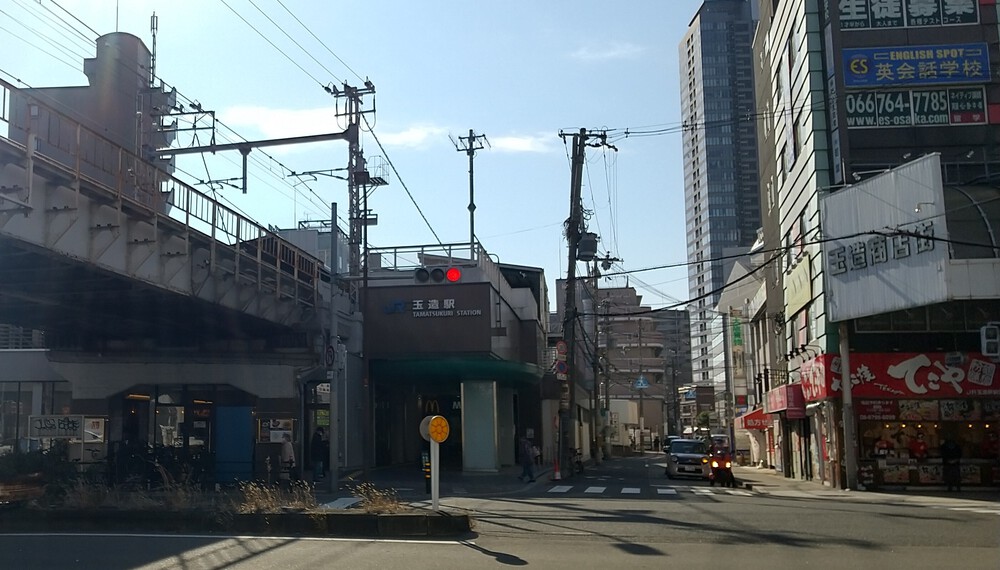 大阪環状線に沿ってジョギングの写真8