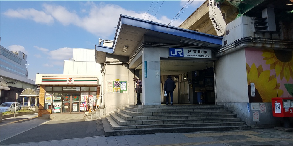 大阪環状線に沿ってジョギングの写真17