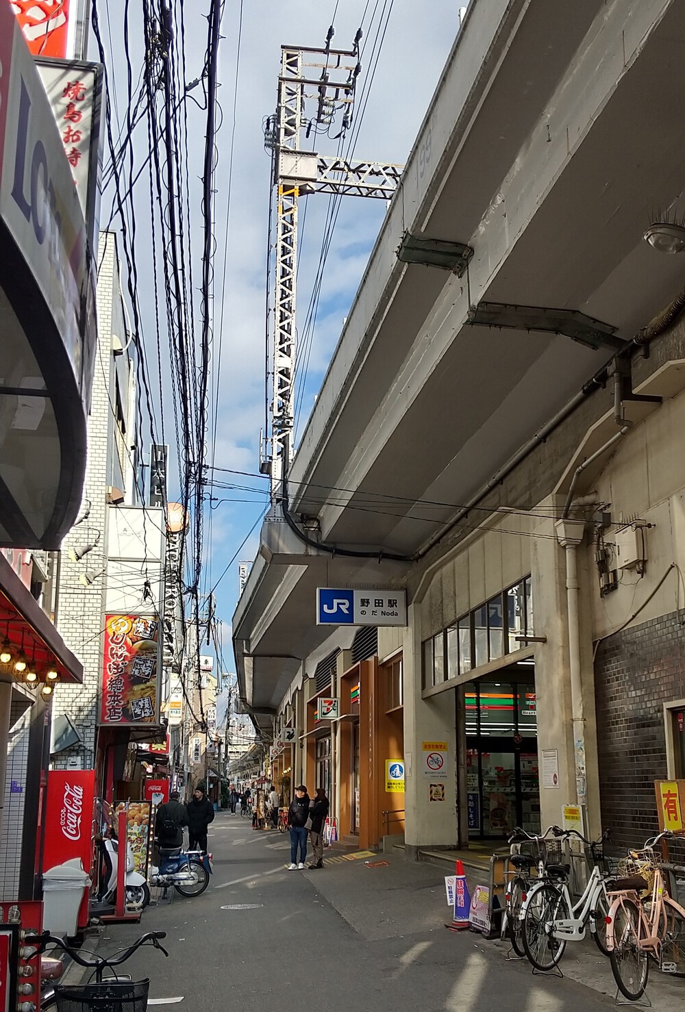 大阪環状線に沿ってジョギングの写真19