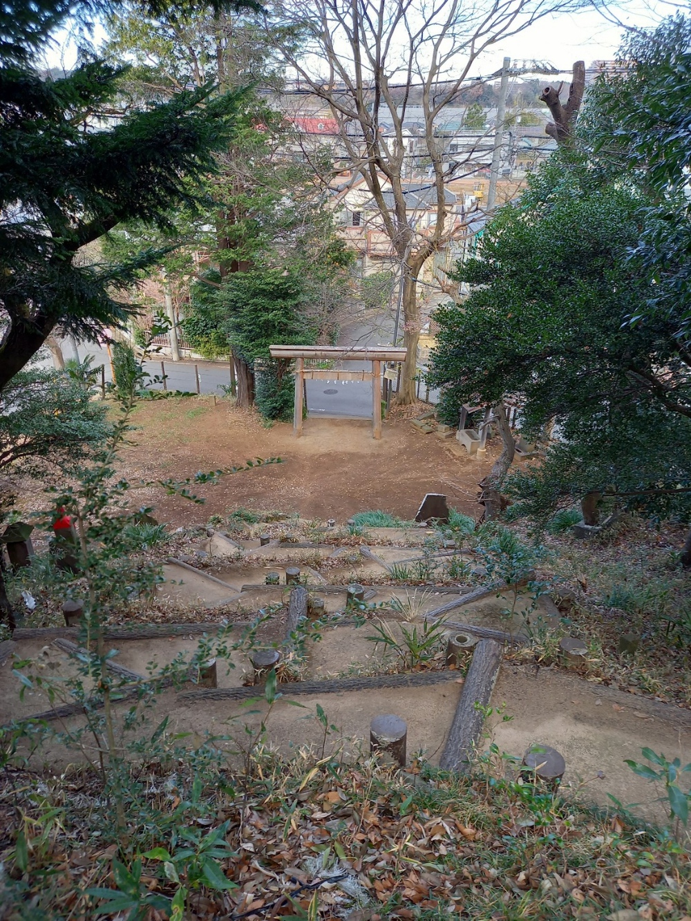 秋津神社～清瀬中里富士をマラニックの写真3