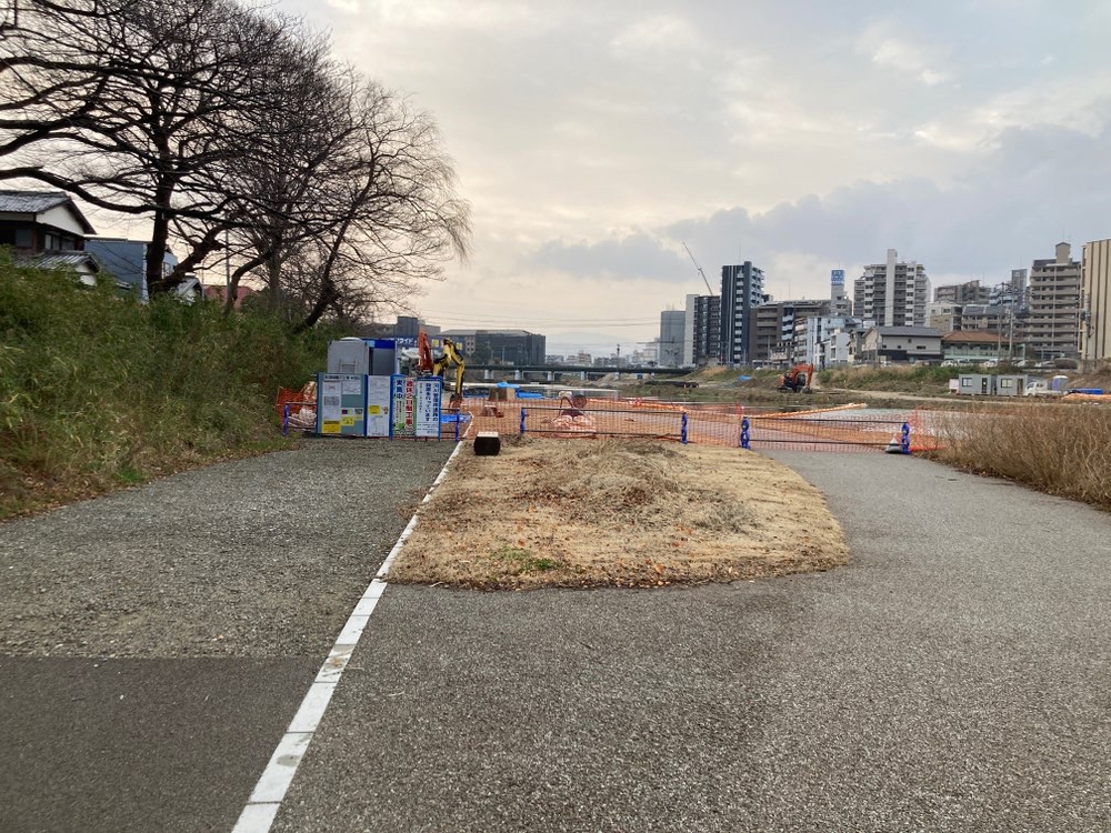 博多の那珂川沿〜竹下駅〜高木橋をランニングの写真8