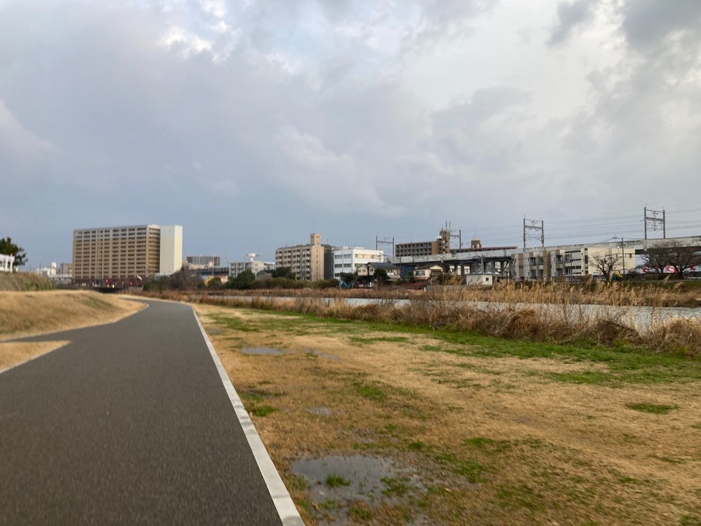 博多の那珂川沿〜竹下駅〜高木橋をランニングの写真9
