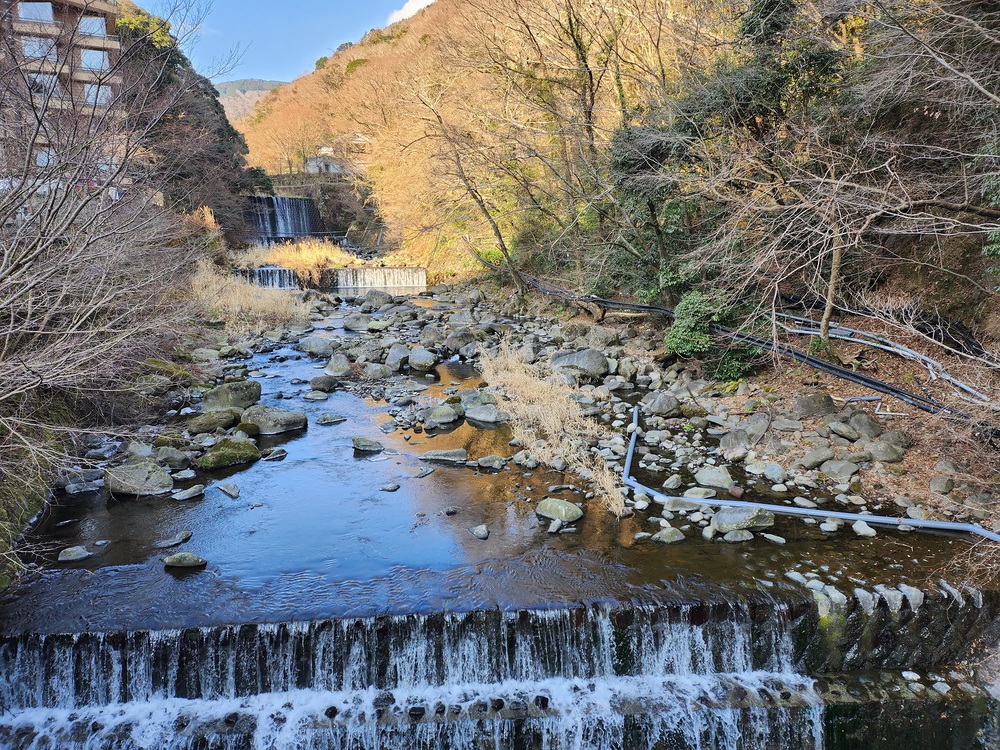 「箱根湯本駅」周辺で軽めのジョギングの写真3