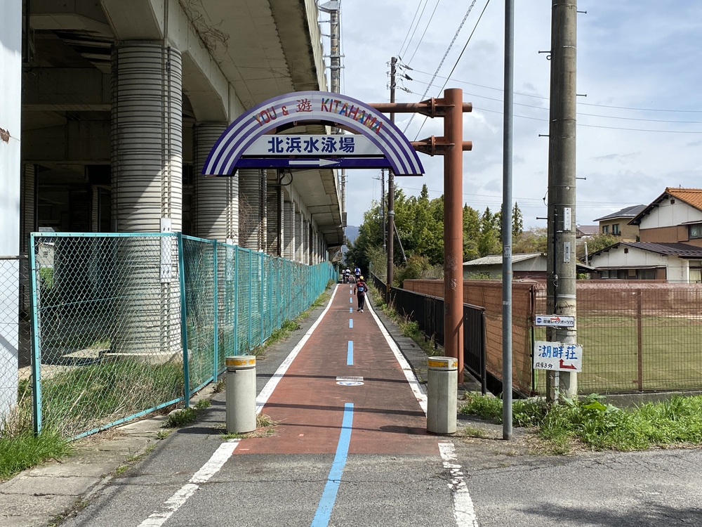 JR湖西線の堅田駅からマキノ駅までの写真9