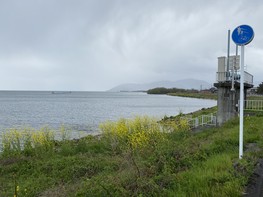 JR湖西線の堅田駅からマキノ駅までの写真19