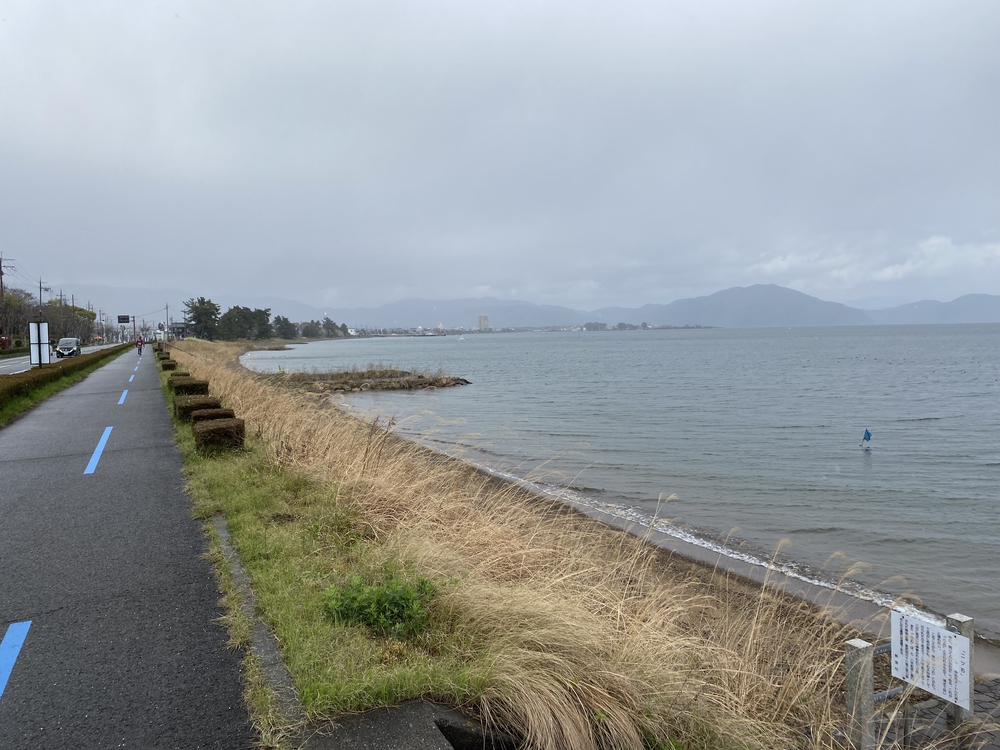 JR湖西線の堅田駅からマキノ駅までの写真22