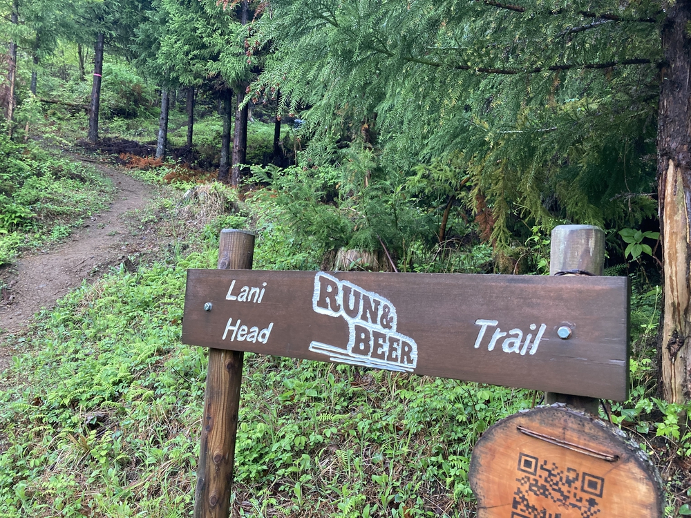 LANI HEAD TRAILで雲海の日出山から御岳山への写真3