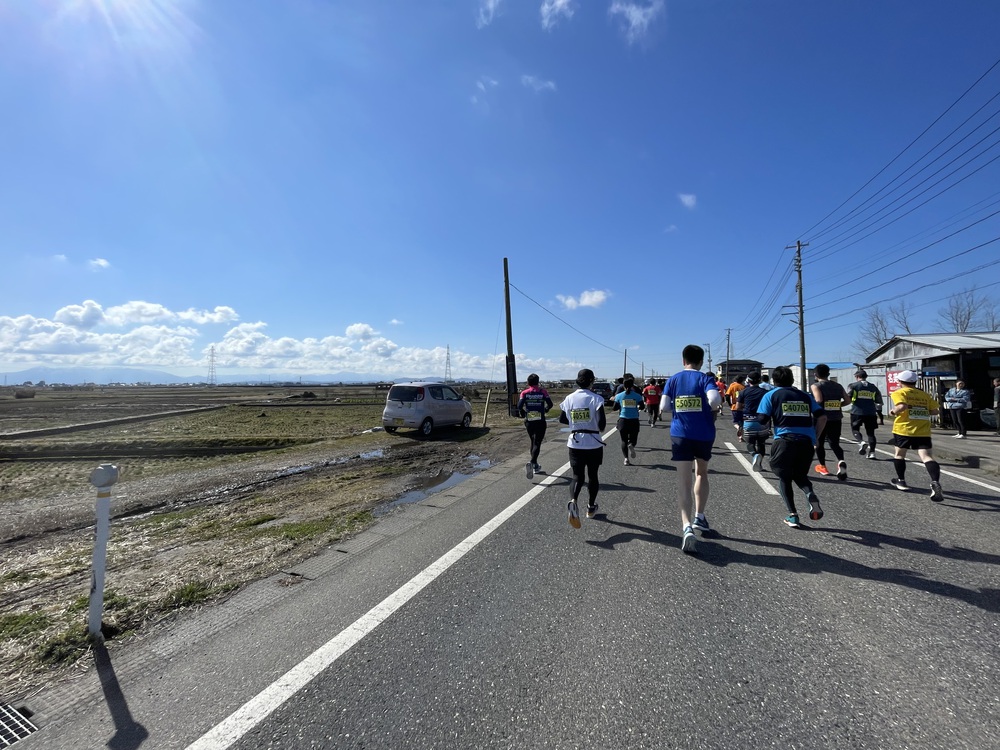 新潟ハーフマラソンのコース（21.0975km） | ラントリップ