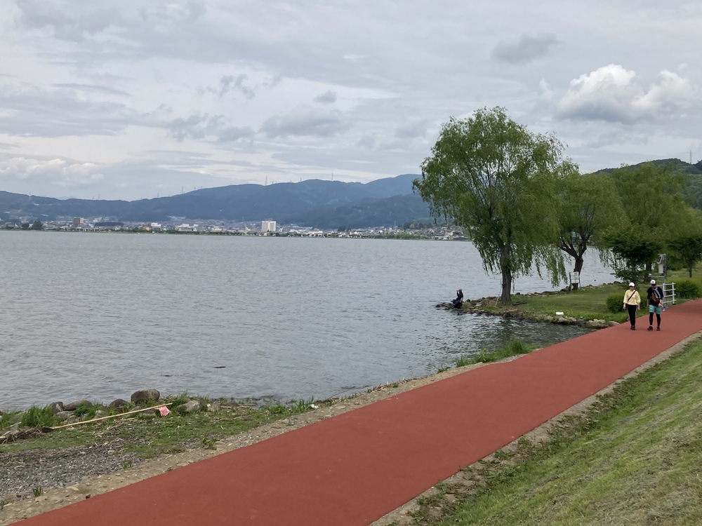 ご馳走様でした♪諏訪湖一周コース（16ｋｍ）の写真5
