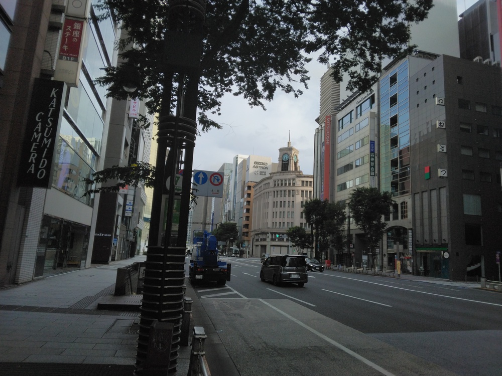 始発に乗って銀座ぶらぶらランニングの写真3