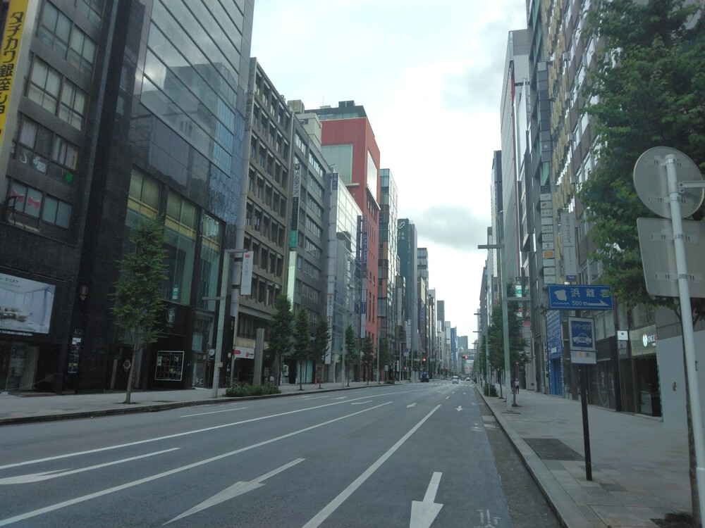 始発に乗って銀座ぶらぶらランニングの写真7