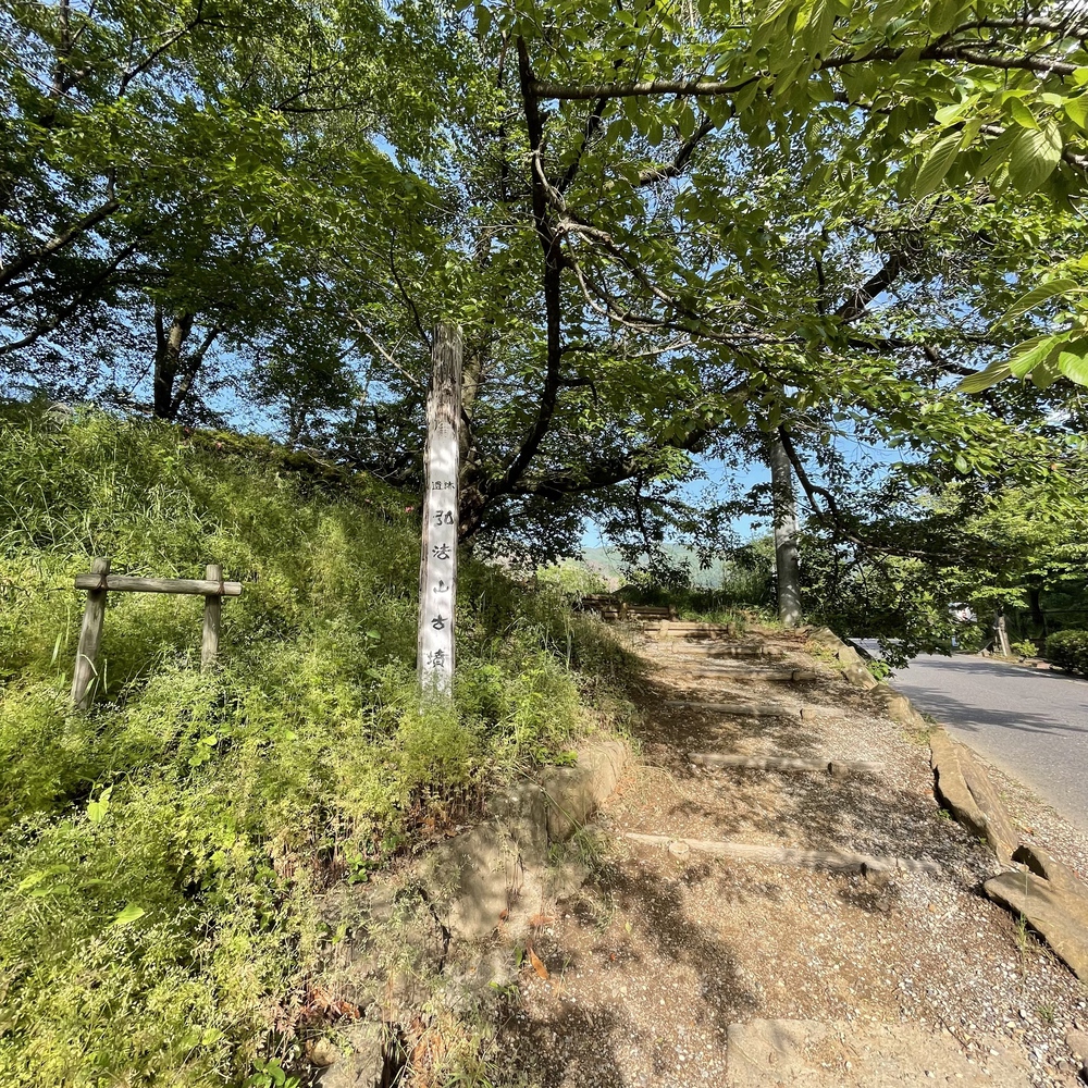 展望爽快！松本駅から弘法山古墳への写真11