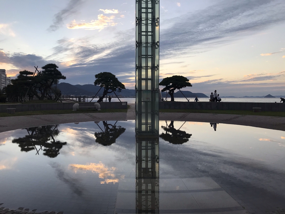 高松トライアスロンのランコースの写真4