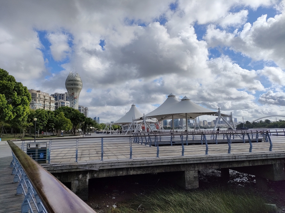 上海　黄浦江西岸2022の写真10