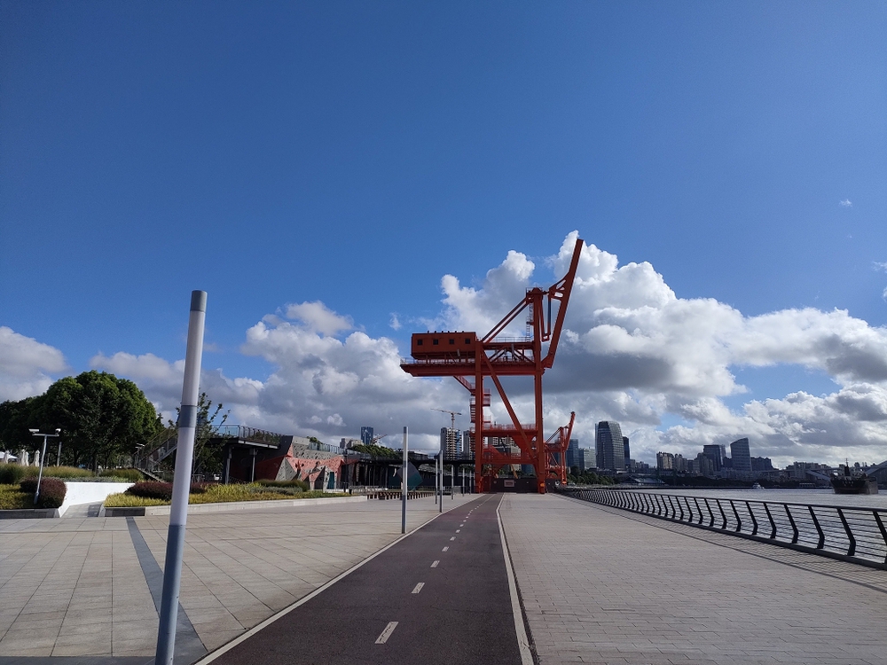 上海　黄浦江西岸2022の写真18