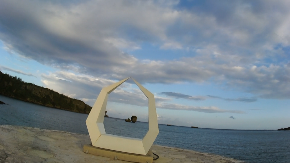 沖縄恩納村万座ビーチ周辺を10キロランニングの写真3