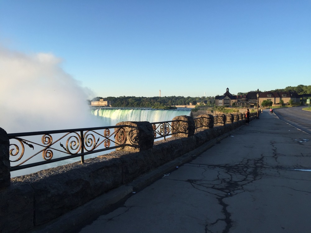 ナイアガラの滝で走る！の写真3