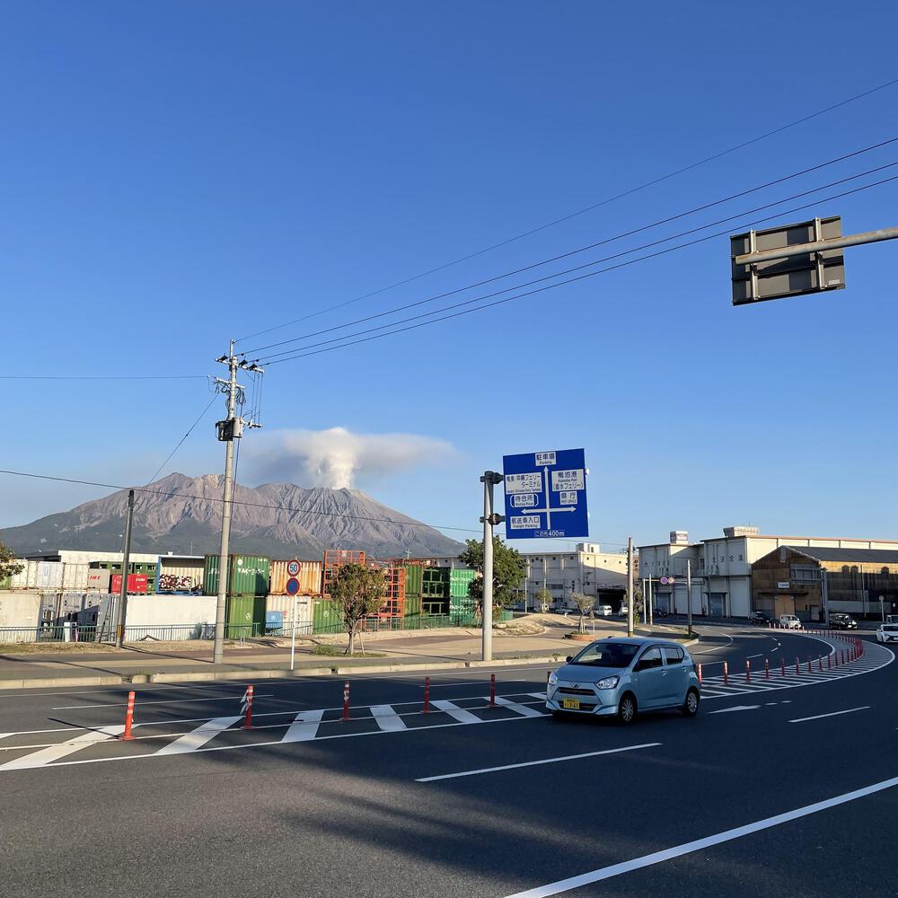 【天文館発:周回】⇒与次郎ヶ浜長水路⇒市電車庫⇒JR転車台⇒甲突川遊歩道⇒天文館の写真3