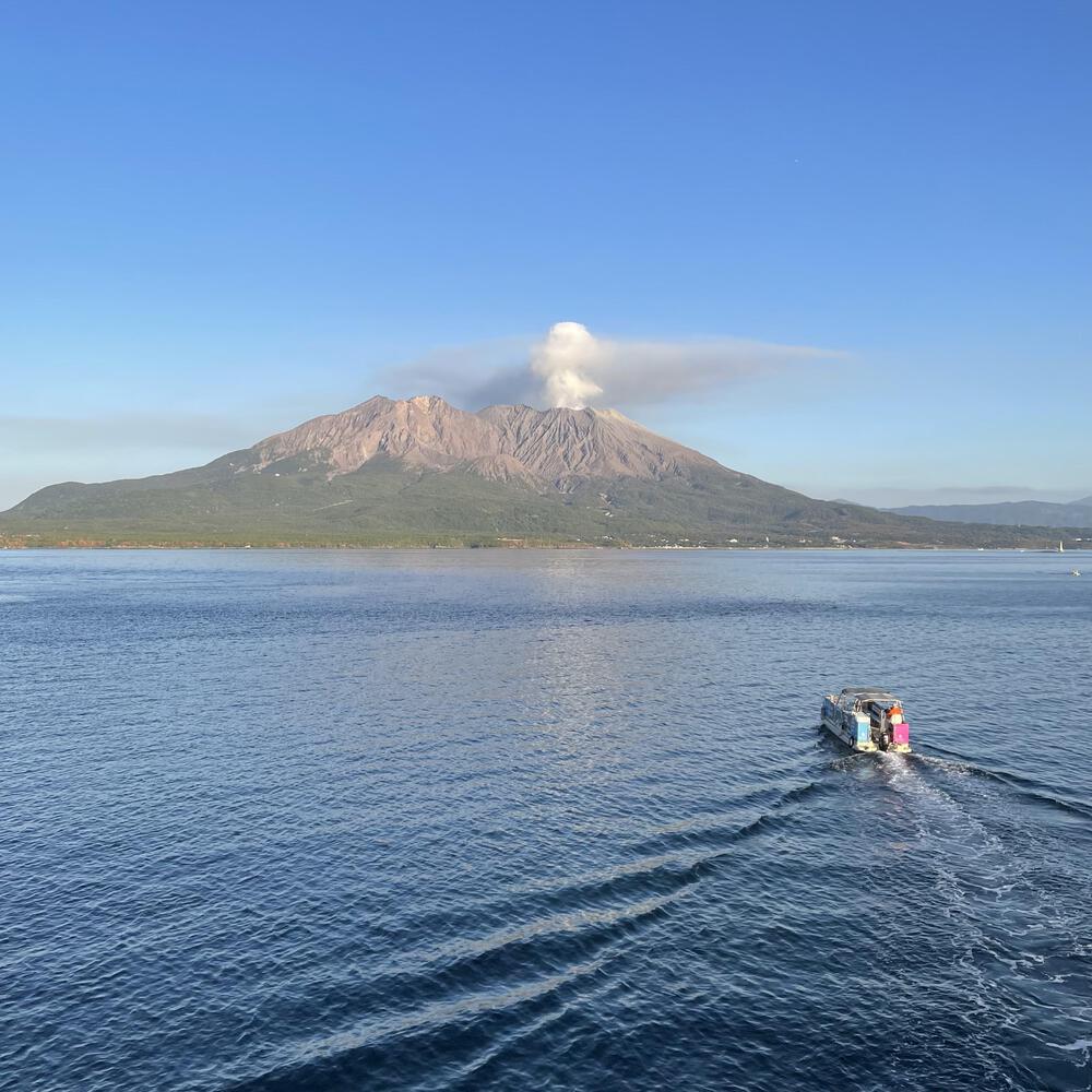【天文館発:周回】⇒与次郎ヶ浜長水路⇒市電車庫⇒JR転車台⇒甲突川遊歩道⇒天文館の写真8