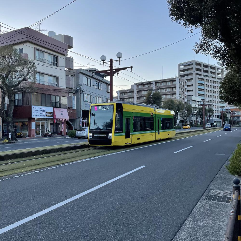 【天文館発:周回】⇒与次郎ヶ浜長水路⇒市電車庫⇒JR転車台⇒甲突川遊歩道⇒天文館の写真15