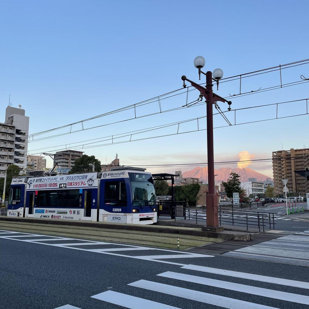 【天文館発:周回】⇒与次郎ヶ浜長水路⇒市電車庫⇒JR転車台⇒甲突川遊歩道⇒天文館の写真19